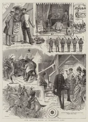 Notes de Notre Artiste au Camp de Wimbledon